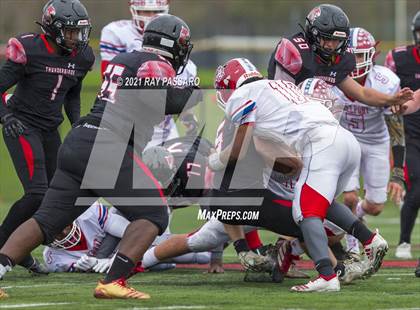 Thumbnail 3 in Bellport vs Half Hollow Hills East (Conference III Semi Finals) photogallery.