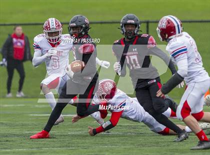 Thumbnail 3 in Bellport vs Half Hollow Hills East (Conference III Semi Finals) photogallery.