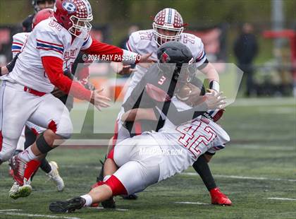 Thumbnail 2 in Bellport vs Half Hollow Hills East (Conference III Semi Finals) photogallery.