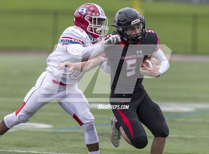 Thumbnail 2 in Bellport vs Half Hollow Hills East (Conference III Semi Finals) photogallery.