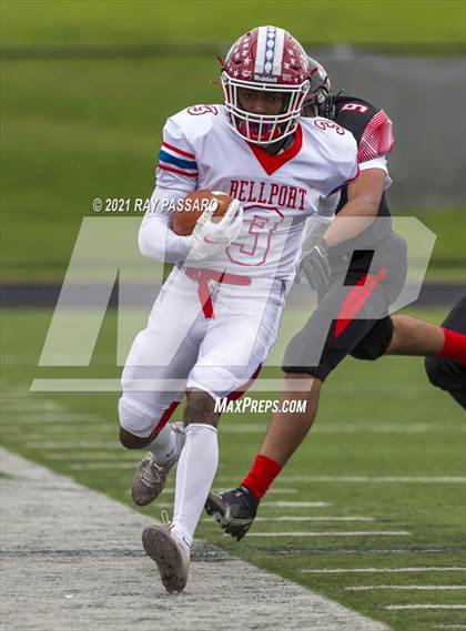 Thumbnail 3 in Bellport vs Half Hollow Hills East (Conference III Semi Finals) photogallery.