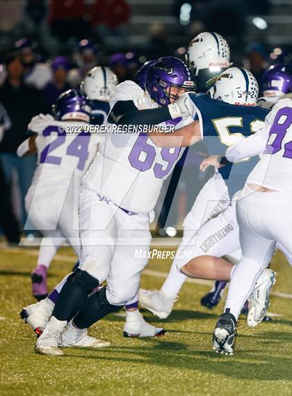 Thumbnail 3 in Arvada West vs Legacy (CHSAA 5A Playoffs Rd 1) photogallery.