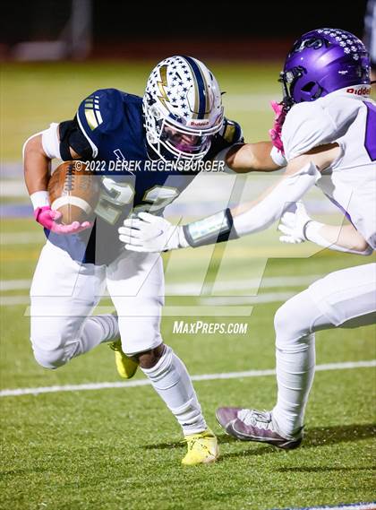 Thumbnail 2 in Arvada West vs Legacy (CHSAA 5A Playoffs Rd 1) photogallery.