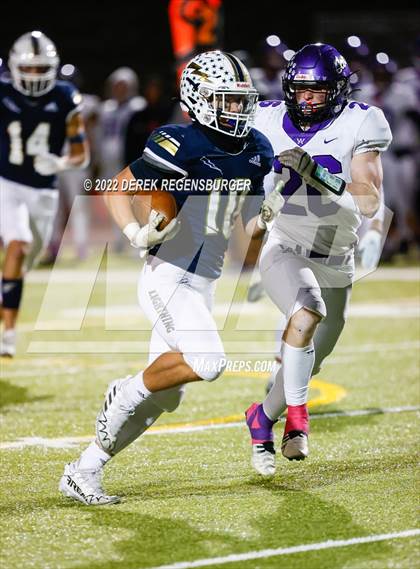 Thumbnail 1 in Arvada West vs Legacy (CHSAA 5A Playoffs Rd 1) photogallery.