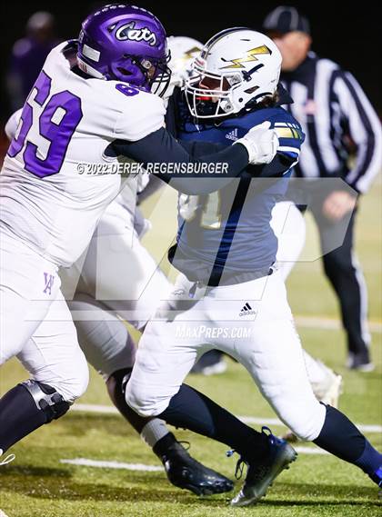 Thumbnail 3 in Arvada West vs Legacy (CHSAA 5A Playoffs Rd 1) photogallery.