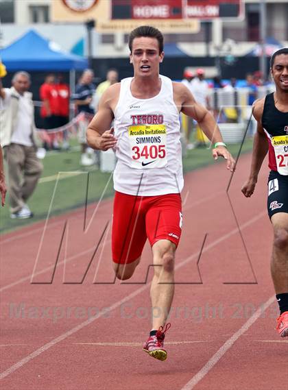 Thumbnail 1 in Arcadia Invitational (100 M Dash) photogallery.