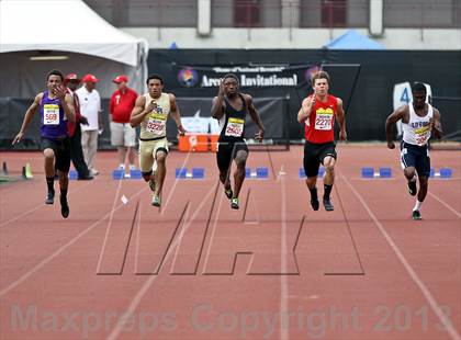 Thumbnail 1 in Arcadia Invitational (100 M Dash) photogallery.