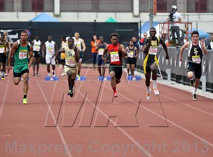 Thumbnail 3 in Arcadia Invitational (100 M Dash) photogallery.