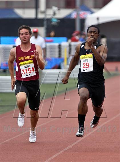 Thumbnail 3 in Arcadia Invitational (100 M Dash) photogallery.