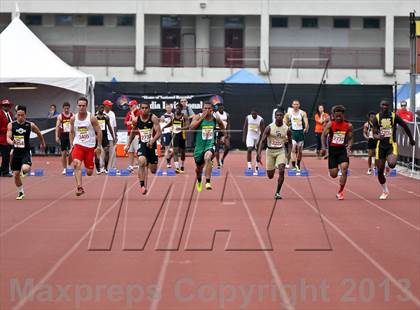 Thumbnail 2 in Arcadia Invitational (100 M Dash) photogallery.