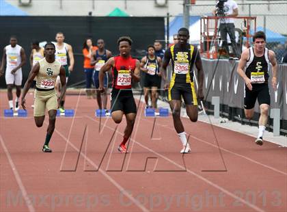 Thumbnail 2 in Arcadia Invitational (100 M Dash) photogallery.