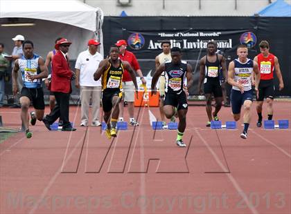 Thumbnail 2 in Arcadia Invitational (100 M Dash) photogallery.