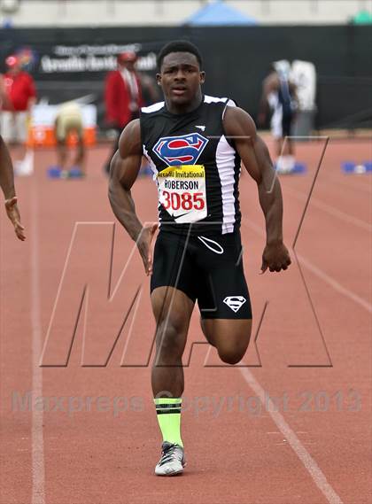 Thumbnail 1 in Arcadia Invitational (100 M Dash) photogallery.