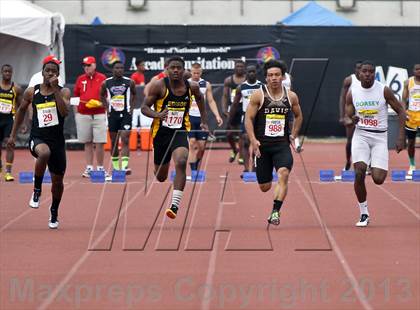 Thumbnail 2 in Arcadia Invitational (100 M Dash) photogallery.