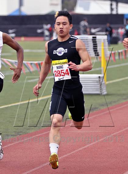 Thumbnail 1 in Arcadia Invitational (100 M Dash) photogallery.