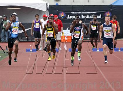 Thumbnail 2 in Arcadia Invitational (100 M Dash) photogallery.