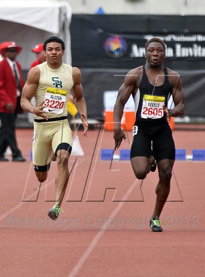 Thumbnail 2 in Arcadia Invitational (100 M Dash) photogallery.