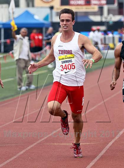 Thumbnail 2 in Arcadia Invitational (100 M Dash) photogallery.