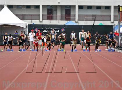 Thumbnail 2 in Arcadia Invitational (100 M Dash) photogallery.