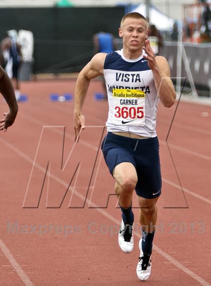 Thumbnail 2 in Arcadia Invitational (100 M Dash) photogallery.