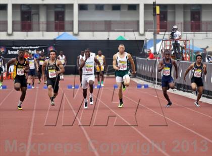 Thumbnail 1 in Arcadia Invitational (100 M Dash) photogallery.