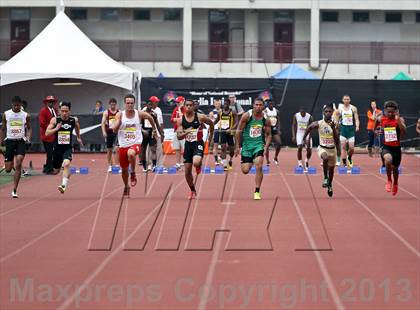 Thumbnail 3 in Arcadia Invitational (100 M Dash) photogallery.