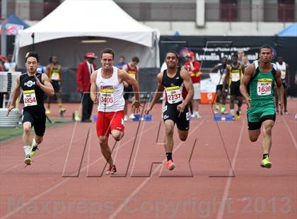 Thumbnail 1 in Arcadia Invitational (100 M Dash) photogallery.