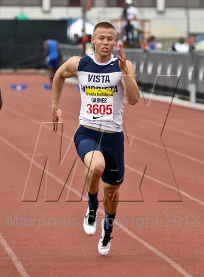 Thumbnail 3 in Arcadia Invitational (100 M Dash) photogallery.