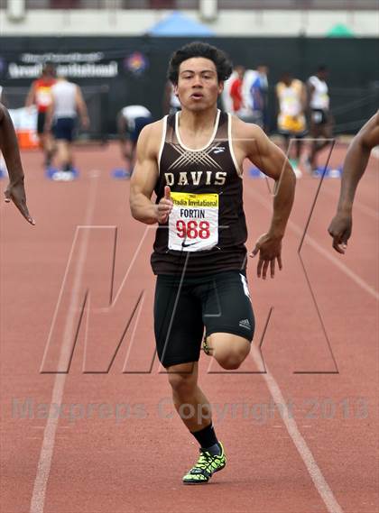 Thumbnail 2 in Arcadia Invitational (100 M Dash) photogallery.