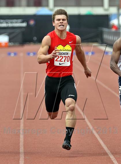 Thumbnail 1 in Arcadia Invitational (100 M Dash) photogallery.