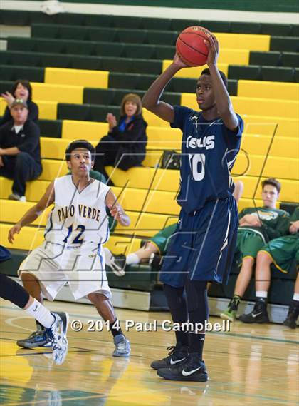 Thumbnail 2 in Palo Verde vs Kellis (Horizon Invitational)  photogallery.