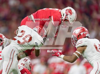 Thumbnail 3 in Katy vs North Shore Region (UIL 6A Regional Playoff) photogallery.