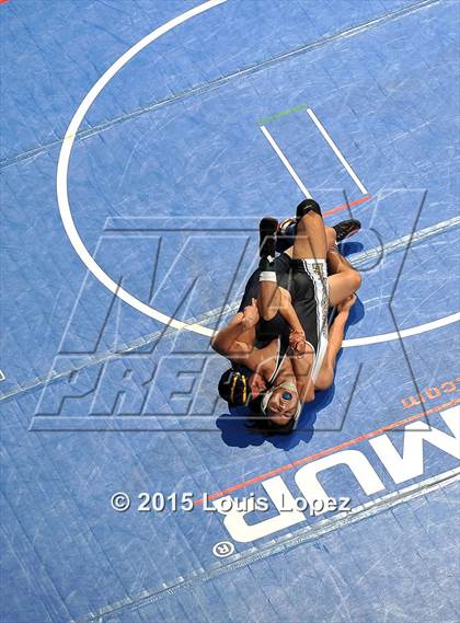 Thumbnail 3 in CIF SS Masters Wrestling Championships (Day 1) photogallery.