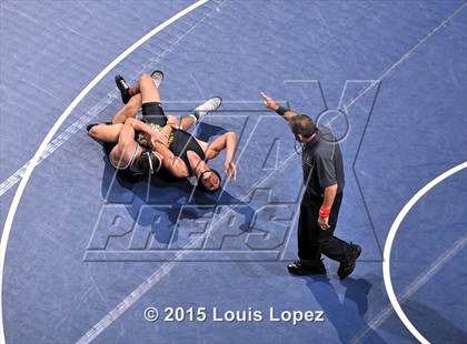 Thumbnail 2 in CIF SS Masters Wrestling Championships (Day 1) photogallery.