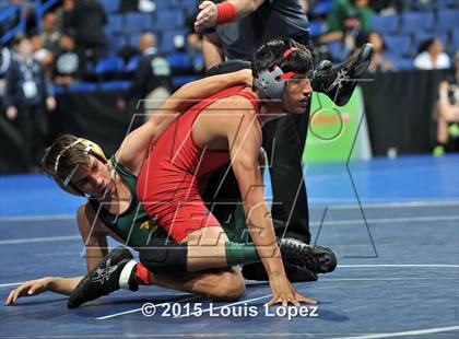 Thumbnail 2 in CIF SS Masters Wrestling Championships (Day 1) photogallery.