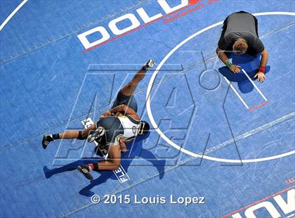 Thumbnail 1 in CIF SS Masters Wrestling Championships (Day 1) photogallery.