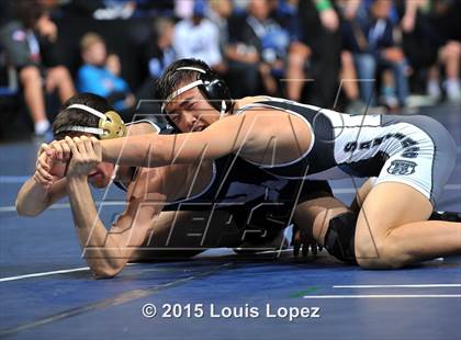 Thumbnail 2 in CIF SS Masters Wrestling Championships (Day 1) photogallery.