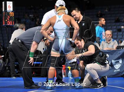 Thumbnail 1 in CIF SS Masters Wrestling Championships (Day 1) photogallery.