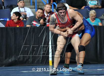 Thumbnail 3 in CIF SS Masters Wrestling Championships (Day 1) photogallery.