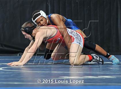 Thumbnail 1 in CIF SS Masters Wrestling Championships (Day 1) photogallery.