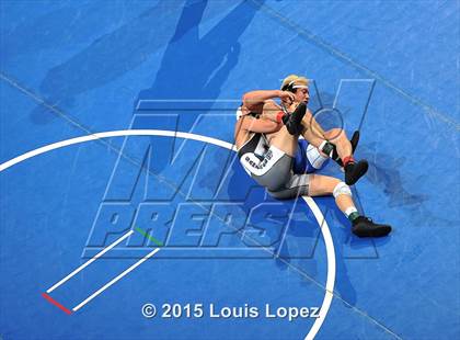 Thumbnail 1 in CIF SS Masters Wrestling Championships (Day 1) photogallery.