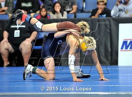 Thumbnail 2 in CIF SS Masters Wrestling Championships (Day 1) photogallery.