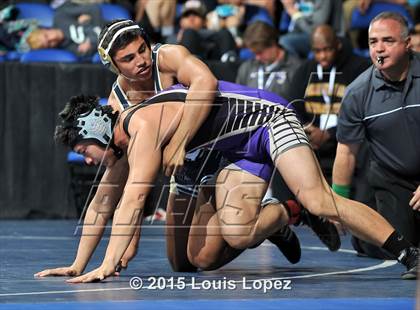 Thumbnail 1 in CIF SS Masters Wrestling Championships (Day 1) photogallery.