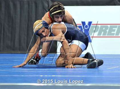 Thumbnail 1 in CIF SS Masters Wrestling Championships (Day 1) photogallery.