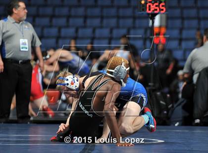 Thumbnail 3 in CIF SS Masters Wrestling Championships (Day 1) photogallery.