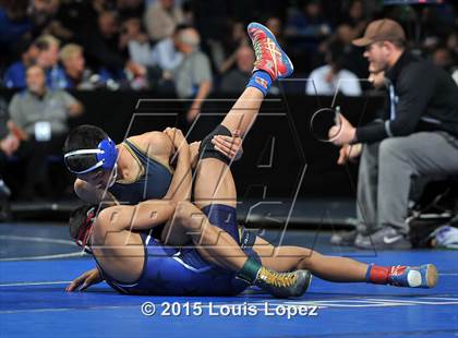 Thumbnail 3 in CIF SS Masters Wrestling Championships (Day 1) photogallery.