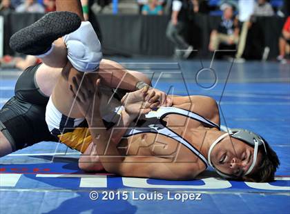 Thumbnail 2 in CIF SS Masters Wrestling Championships (Day 1) photogallery.