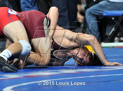 Thumbnail 1 in CIF SS Masters Wrestling Championships (Day 1) photogallery.