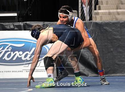Thumbnail 3 in CIF SS Masters Wrestling Championships (Day 1) photogallery.