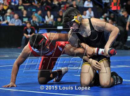 Thumbnail 3 in CIF SS Masters Wrestling Championships (Day 1) photogallery.